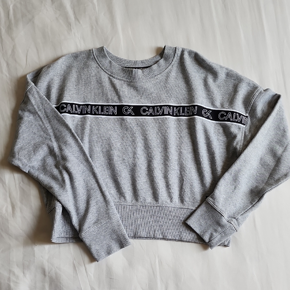 Calvin Klein Gray Sweatshirt